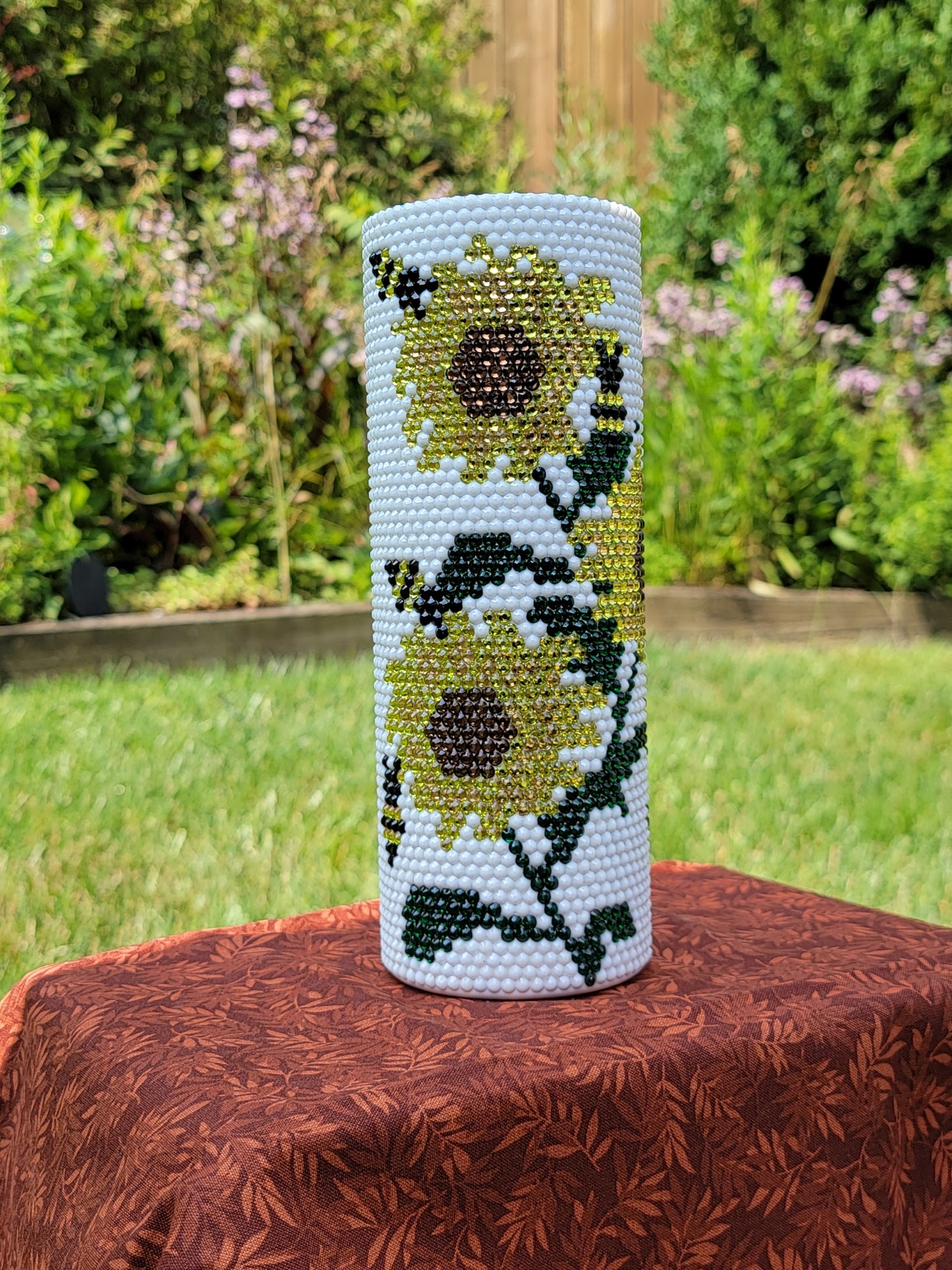 20oz Sunflowers tumbler