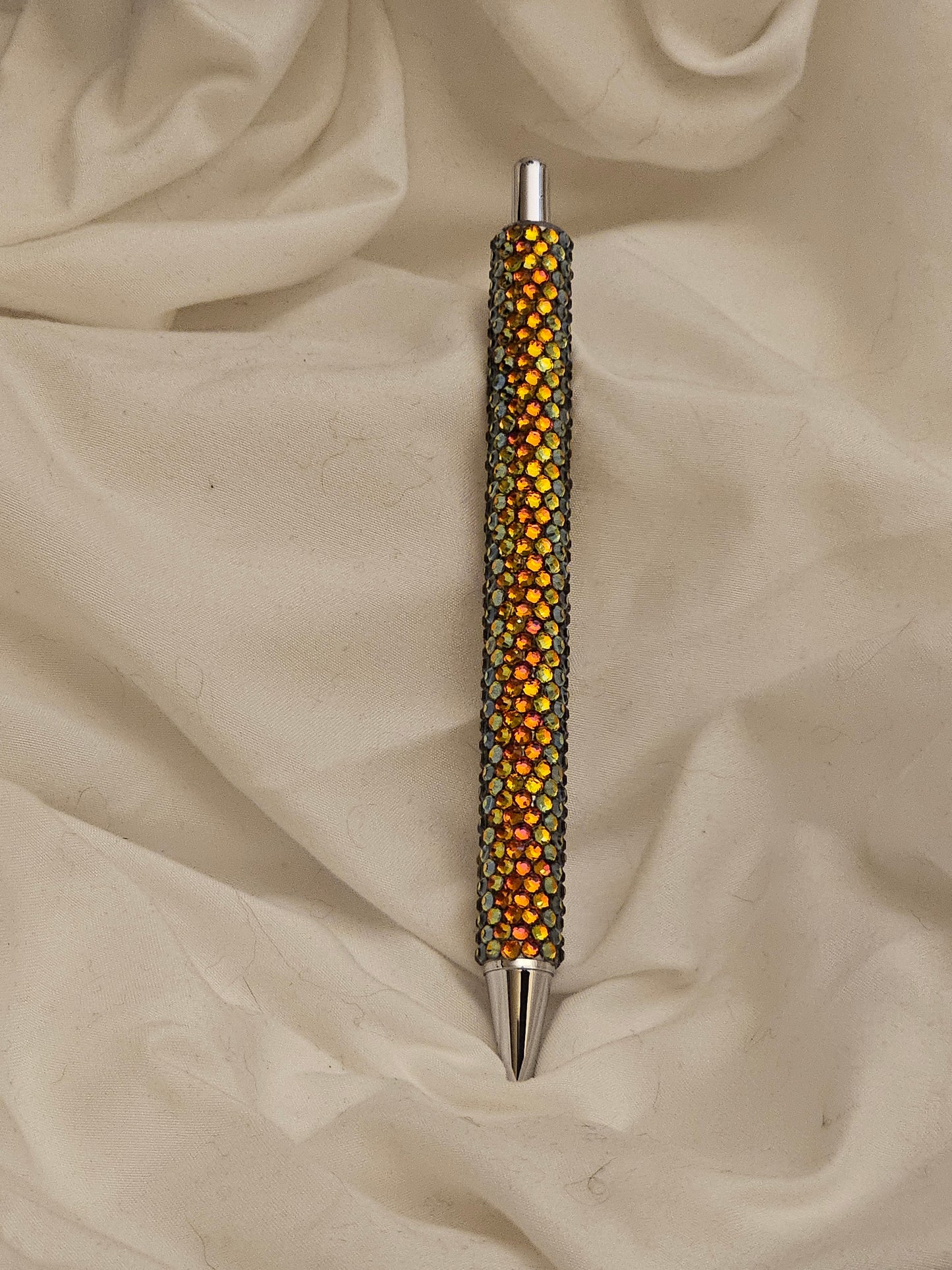 multicolor glass rhinestone pen