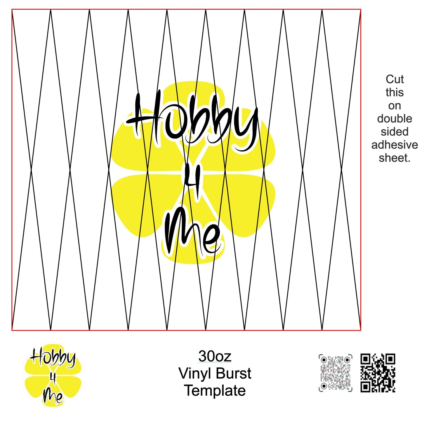 30oz vinyl burst template