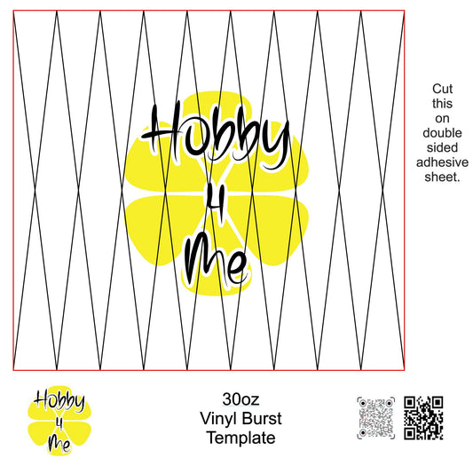 30oz vinyl burst template