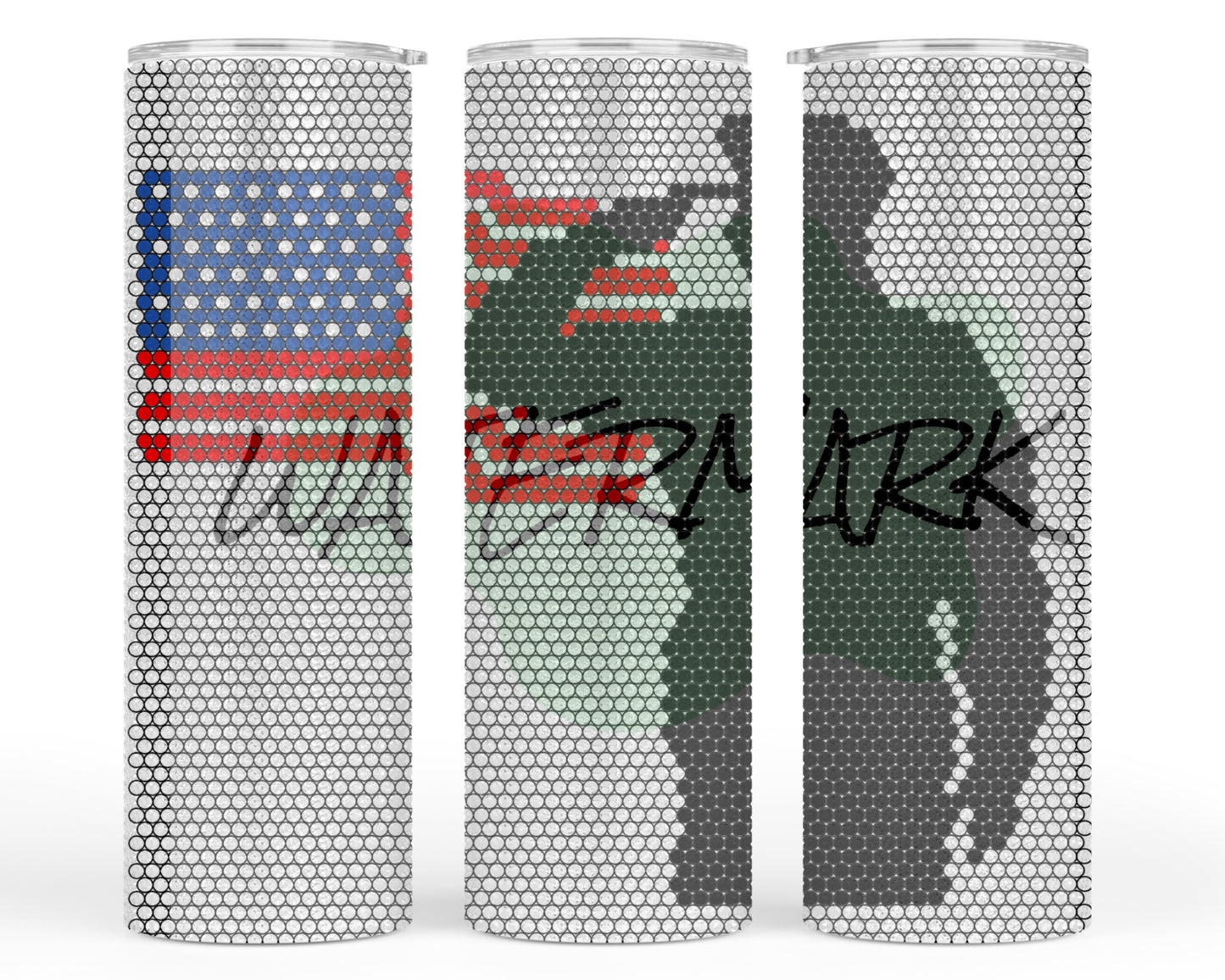 20oz tumbler template SS16/4mm