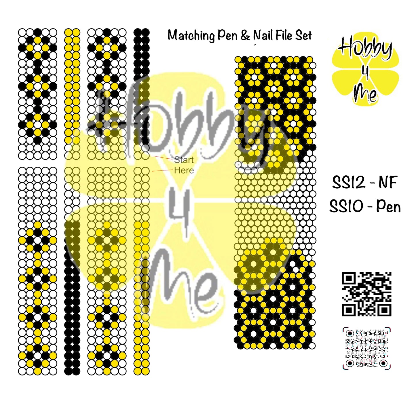 Pen and Nail File templates
