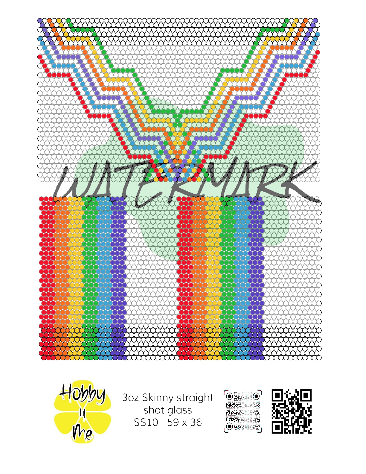 3oz Mini tumbler/shot glass templates