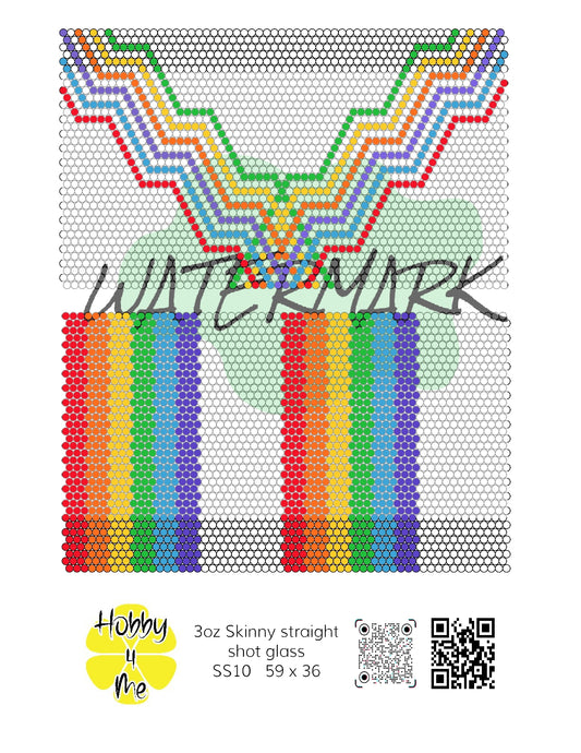 3oz Mini tumbler/shot glass templates