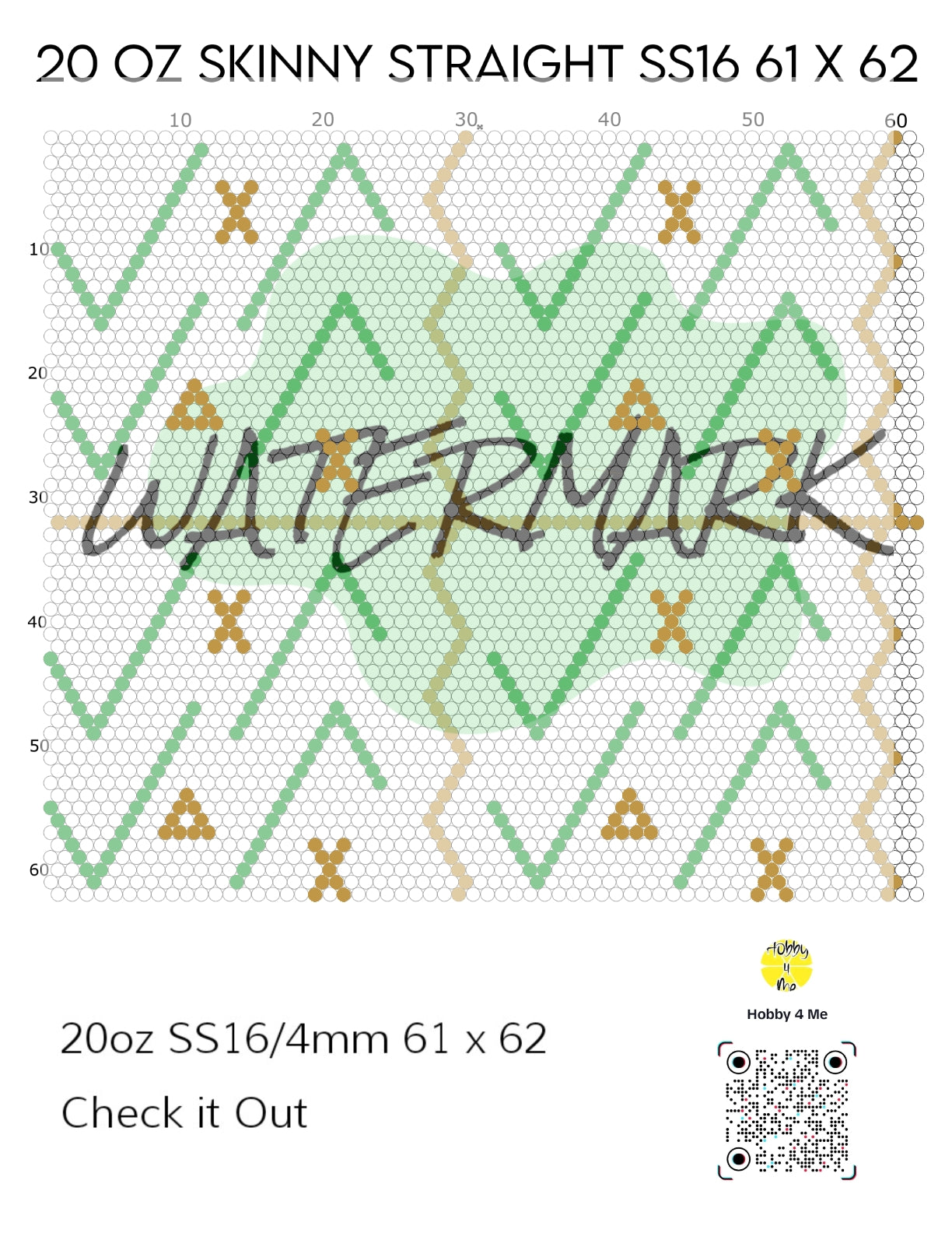 Tumbler template Check it Out 20oz SS16/4mm
