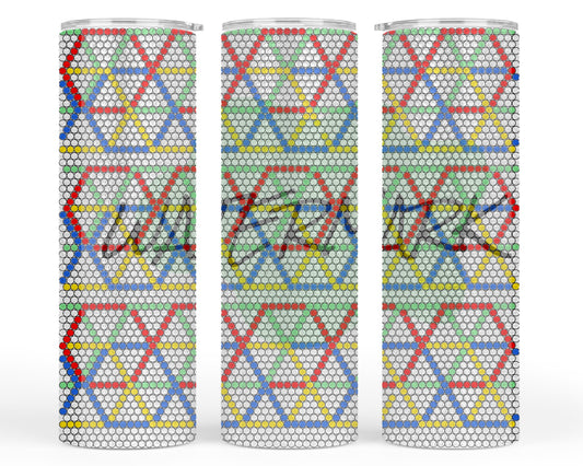 20oz tumbler template SS16/4mm