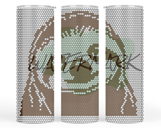 20oz tumbler template SS16/4mm