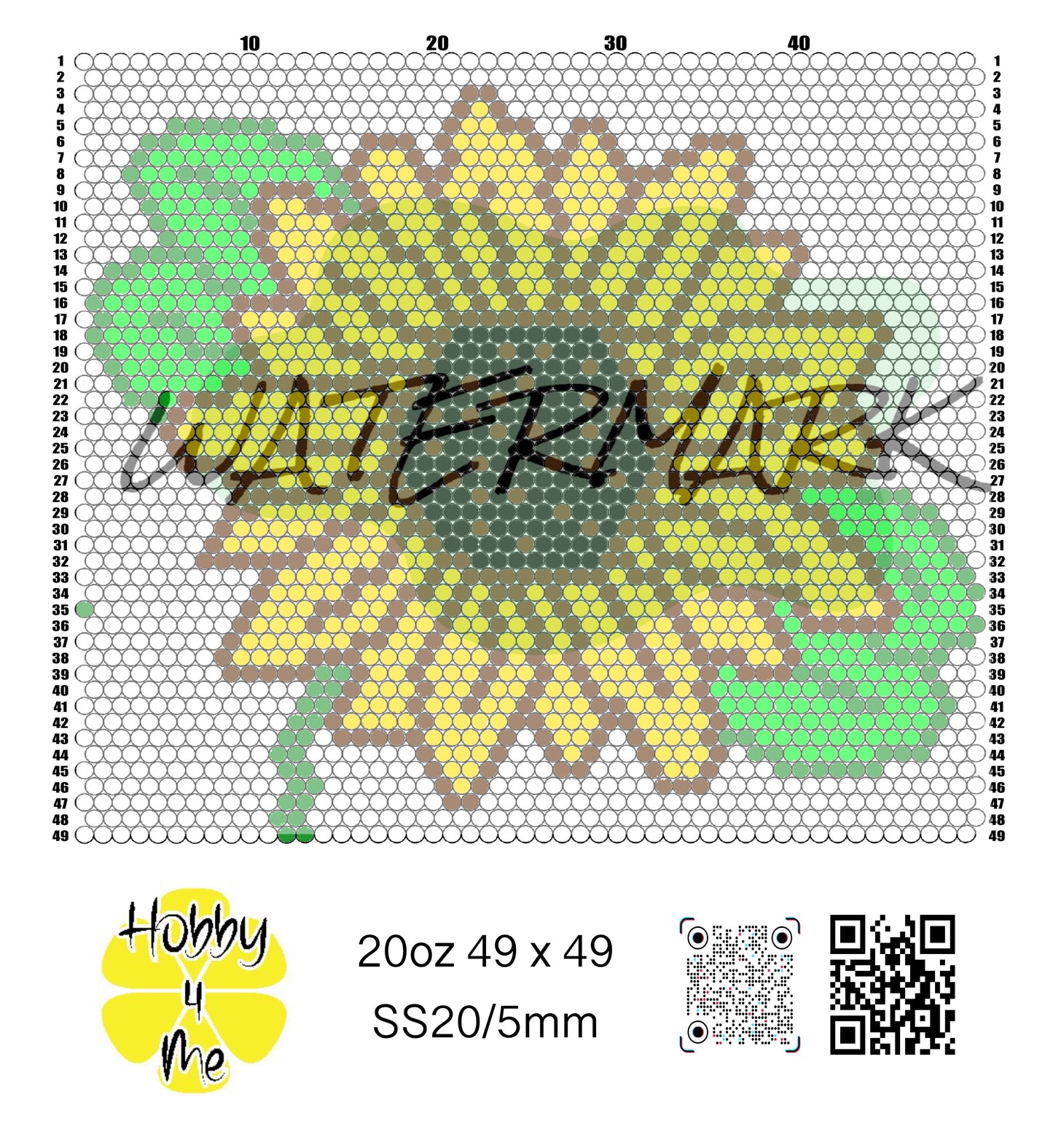 20oz tumbler template SS20/5mm