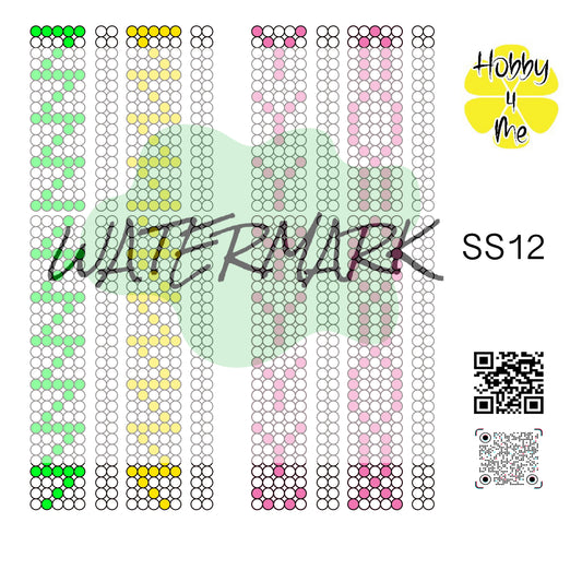 Nail file templates SS12