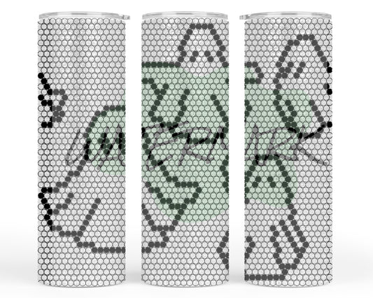 20oz tumbler template SS20/5mm