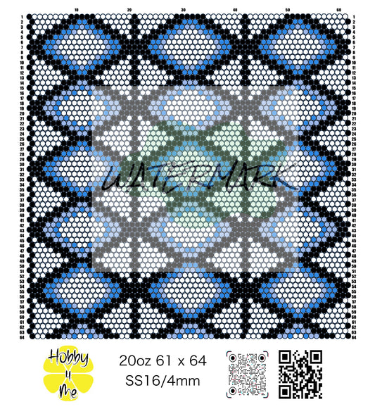 20oz tumbler template SS16/4mm