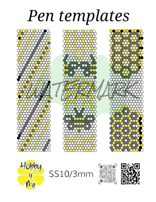 Pen templates 12x50