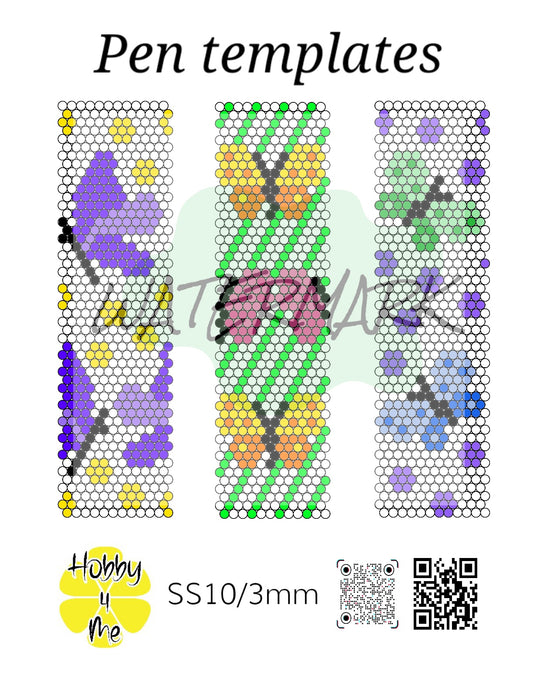 Pen templates 12x50