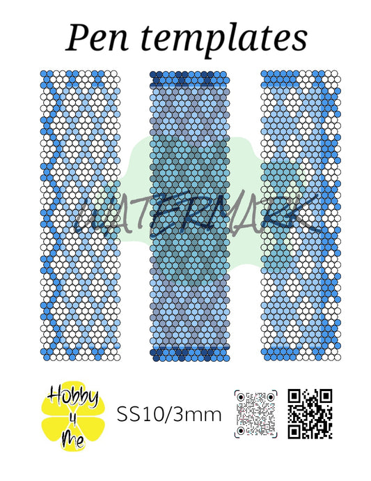 Pen templates 12x50
