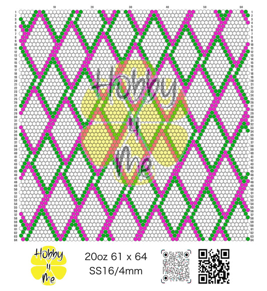 20oz Rhinestone tumbler template