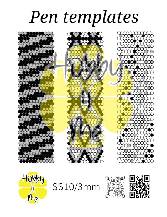 Pen templates 12x50