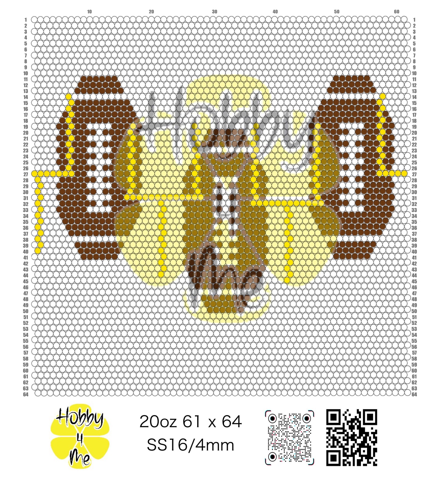 20oz SS16/4mm football rhinestone tumbler template