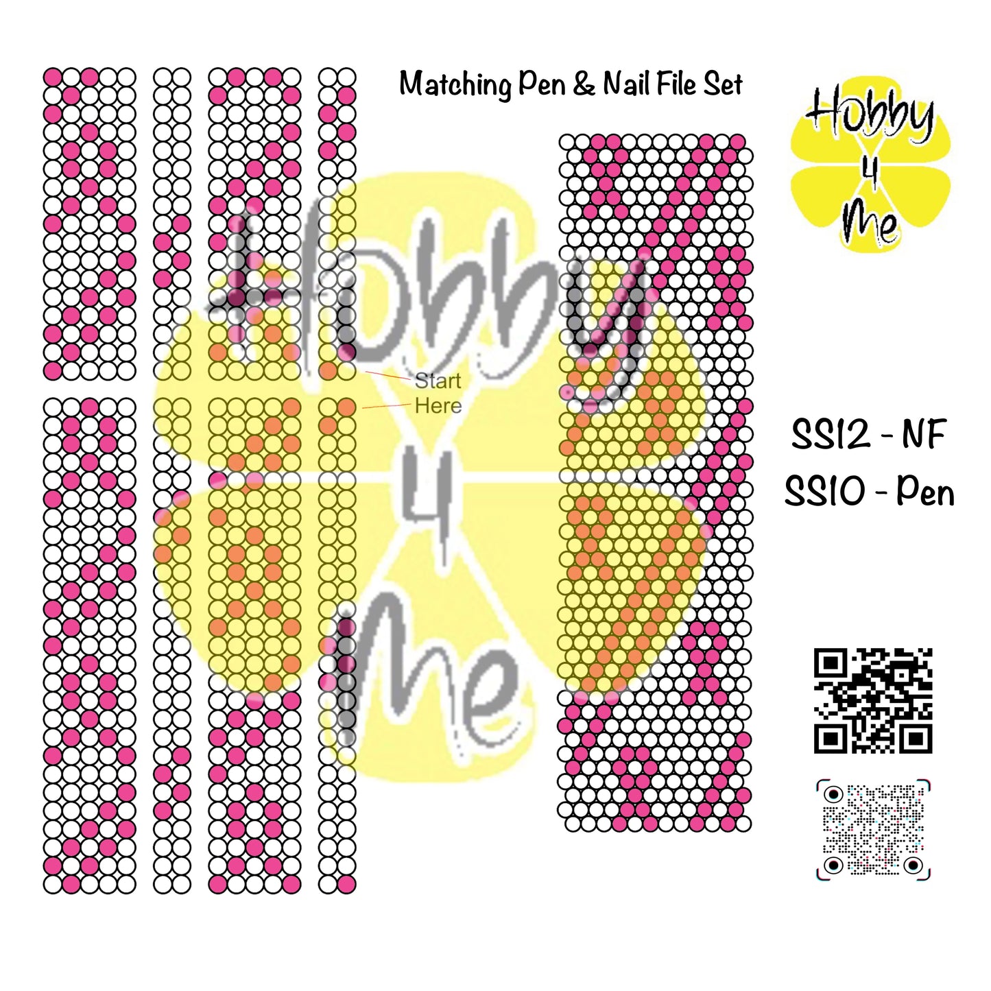 Pen and Nail file templates