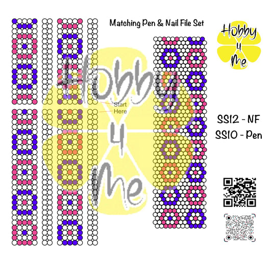 Pen and Nail File templates