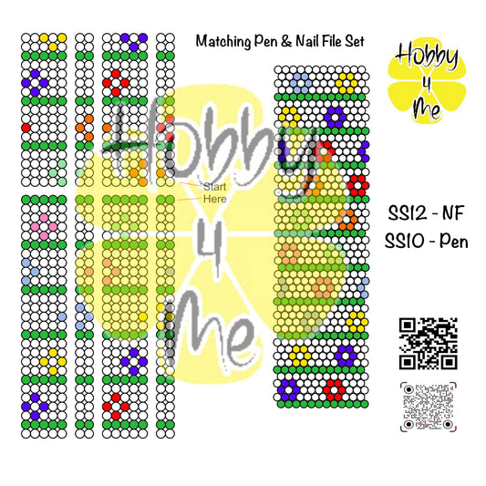 Pen and Nail File templates