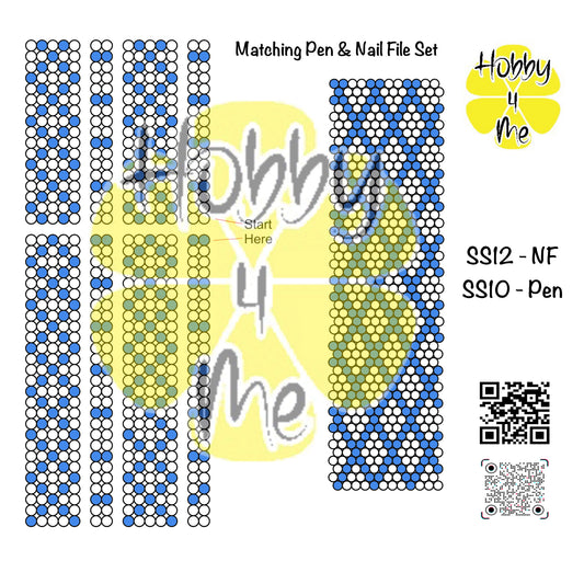Pen and Nail File templates