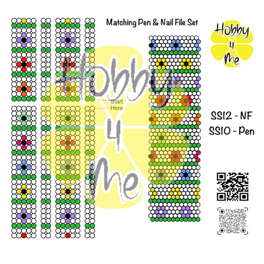 Pen and Nail File templates