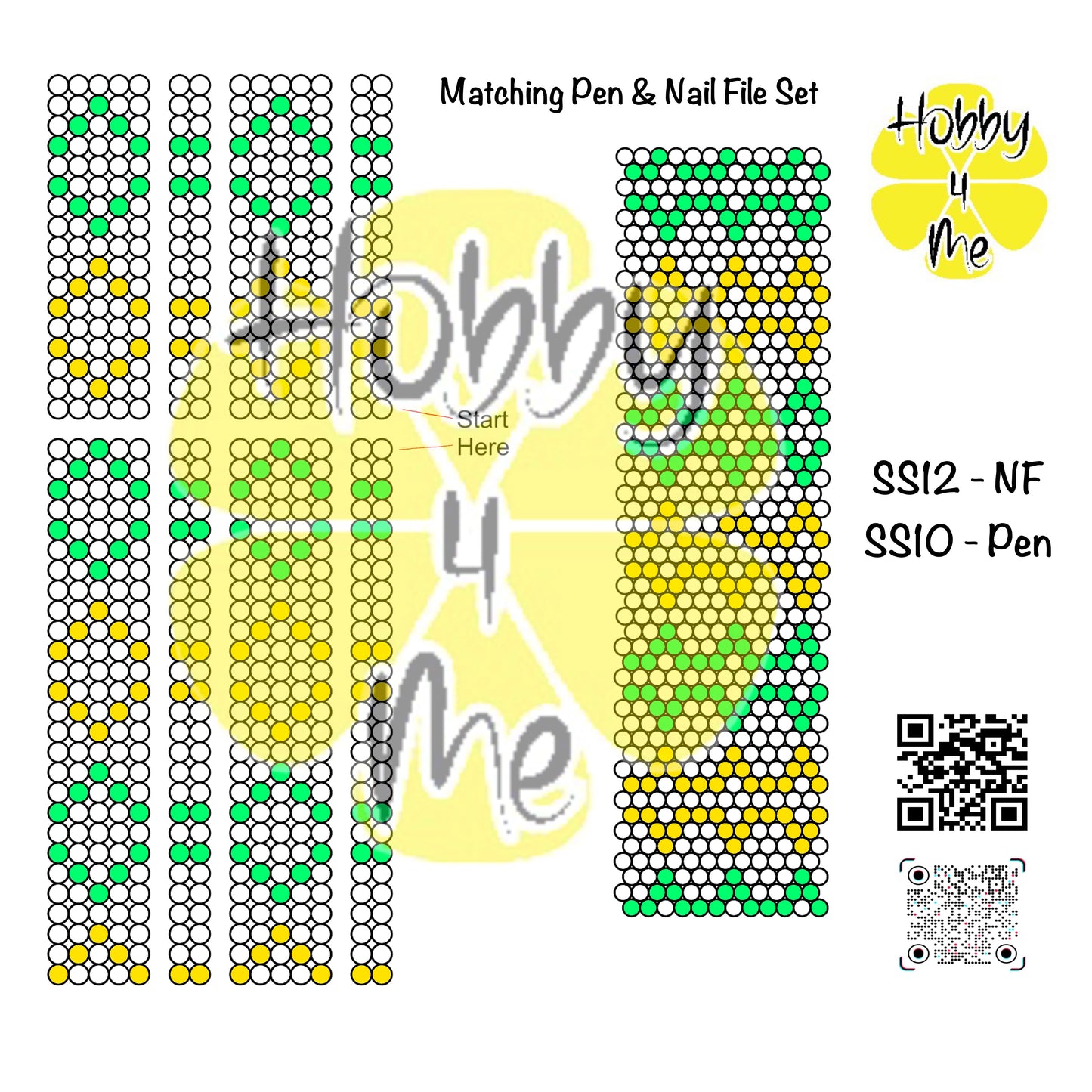 Pen and Nail File templates