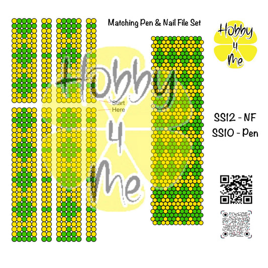 Pen and Nail File templates