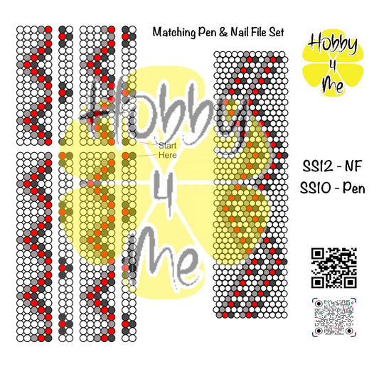 Pen and Nail File templates
