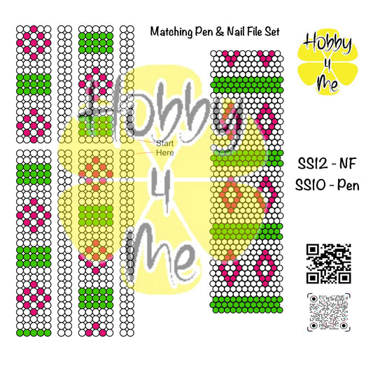 Pen and Nail File templates