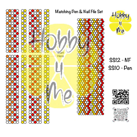 Pen and Nail File templates