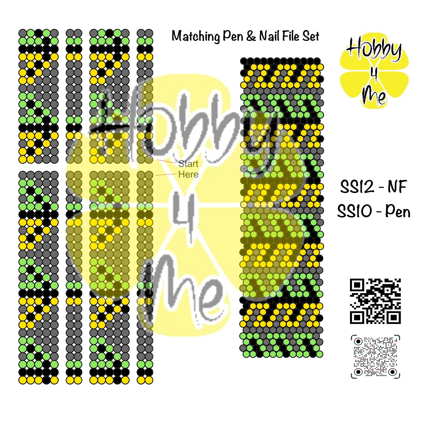 Pen and Nail File templates