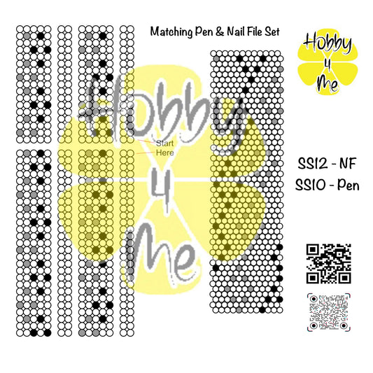 Pen and Nail File templates