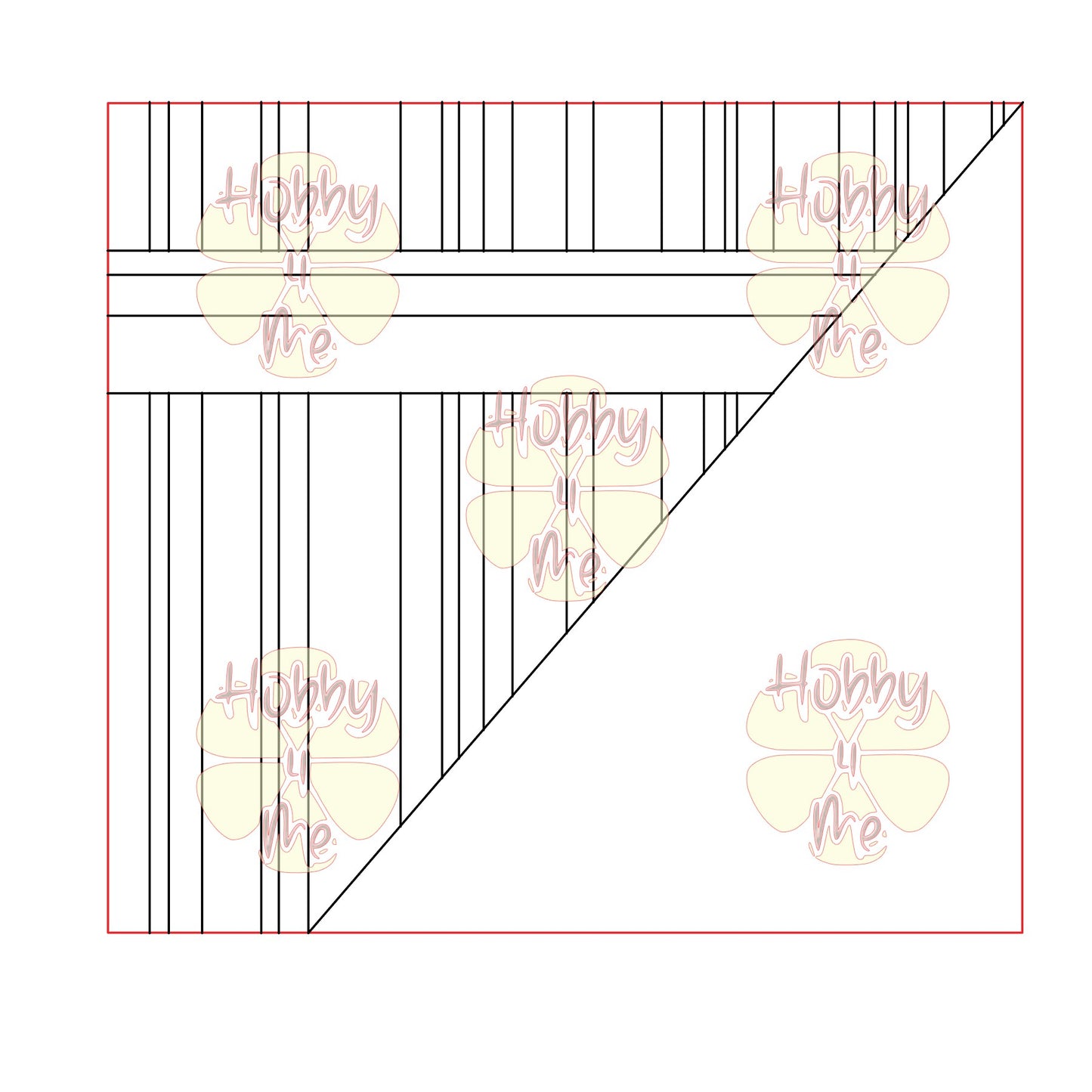 30oz Glitter burst template