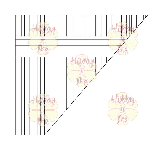 30oz Glitter burst template