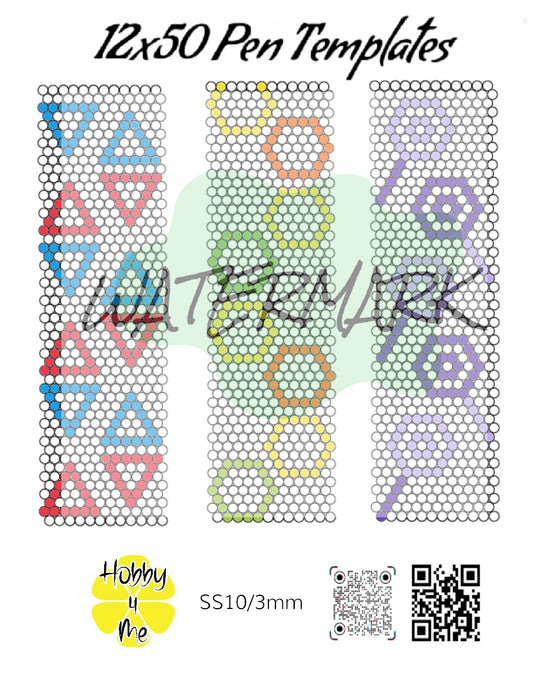 Pen templates SS10/3mm