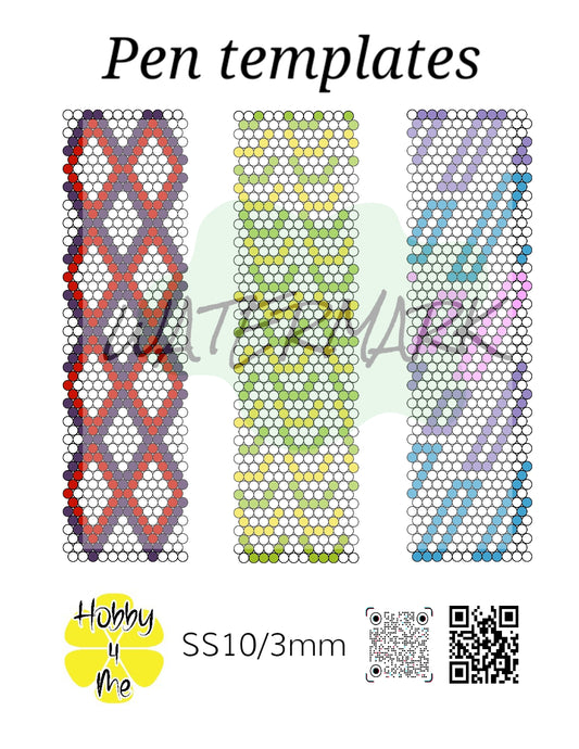 Pen templates 12x50