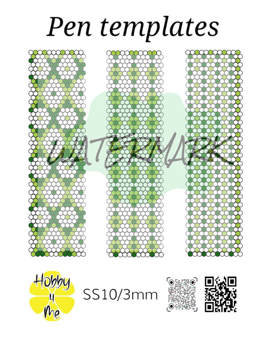 Pen templates 12x50