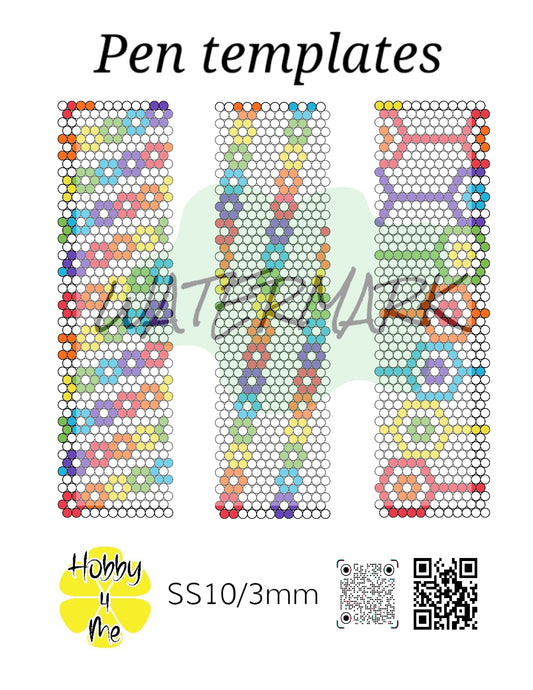 Pen templates 12x50