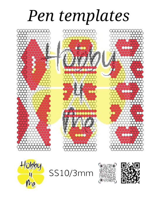 Pen templates 12x50