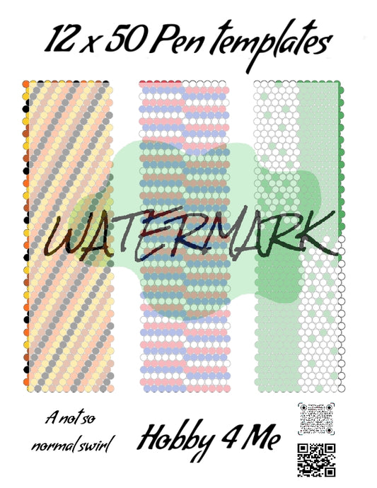 Pen templates This &That 12x50