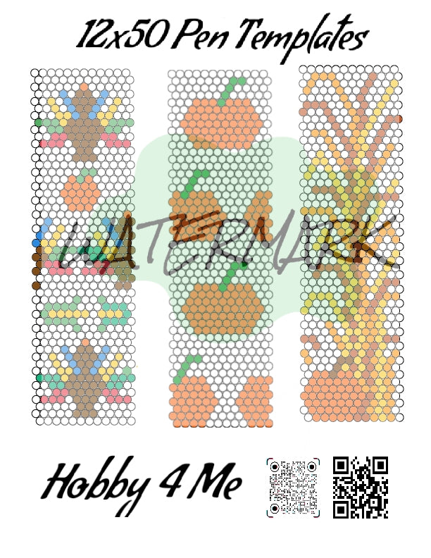 Pen templates Thanksgiving 12x50